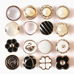 Wholesale Small Ornamental Spherical Plastic ABS Pearl Shank Buttons for Shirts